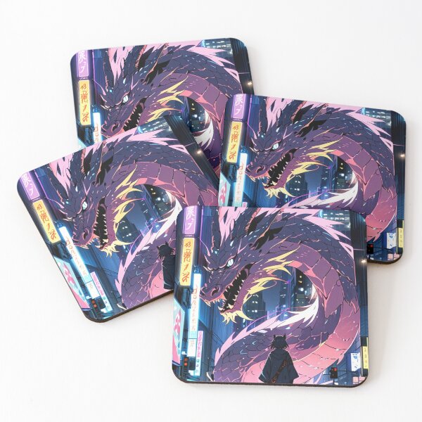 Item preview, Holographic Purple Dragon designed and sold by TondoMeander.