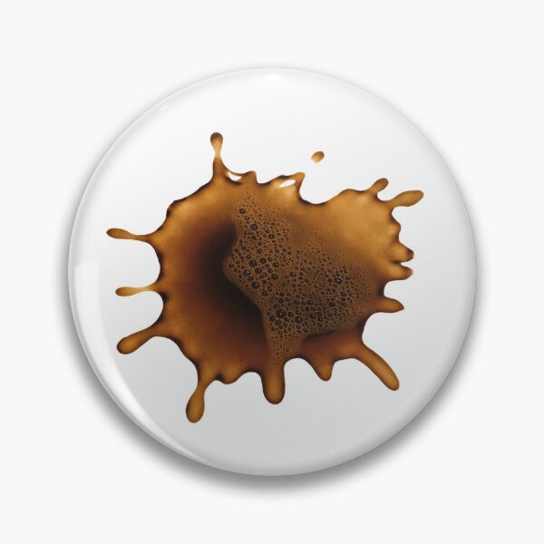 Item preview, spilled coffee stain designed and sold by VividTrails.