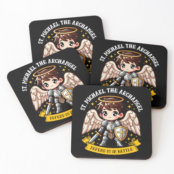 Item preview, Saint Michael the Archangel Catholic Archangel Pray for kids designed and sold by NUMAcreations.