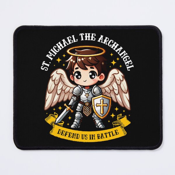 Item preview, Saint Michael the Archangel Catholic Archangel Pray for kids designed and sold by NUMAcreations.