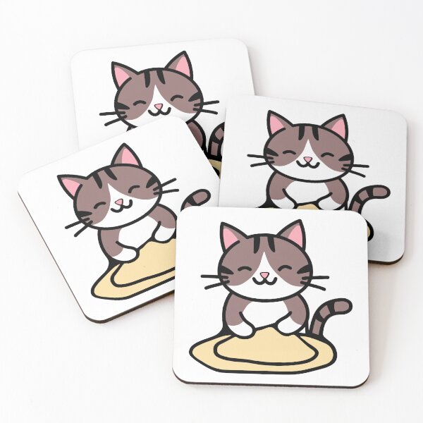 Item preview, Cute Kneading Cat Baking Dough designed and sold by theartfulaspie.