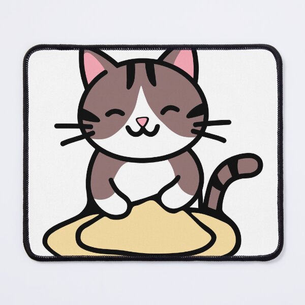 Item preview, Cute Kneading Cat Baking Dough designed and sold by theartfulaspie.