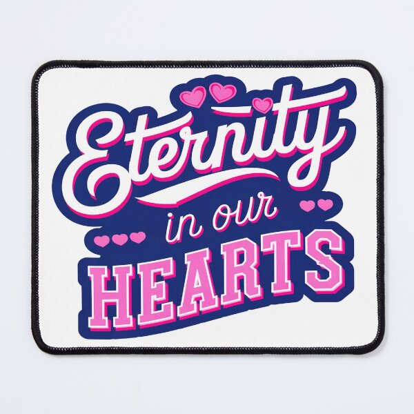 Item preview, Eternity in Our Hearts Loving Typography designed and sold by Taans-Creation.