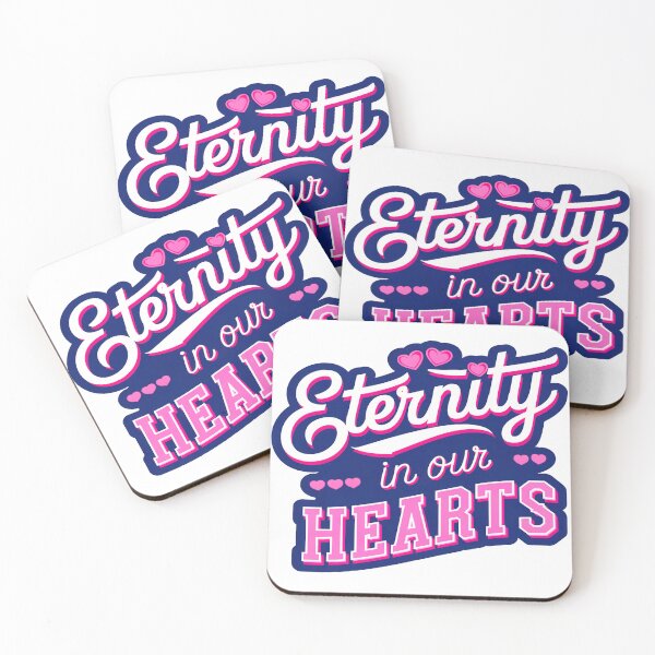 Item preview, Eternity in Our Hearts Loving Typography designed and sold by Taans-Creation.