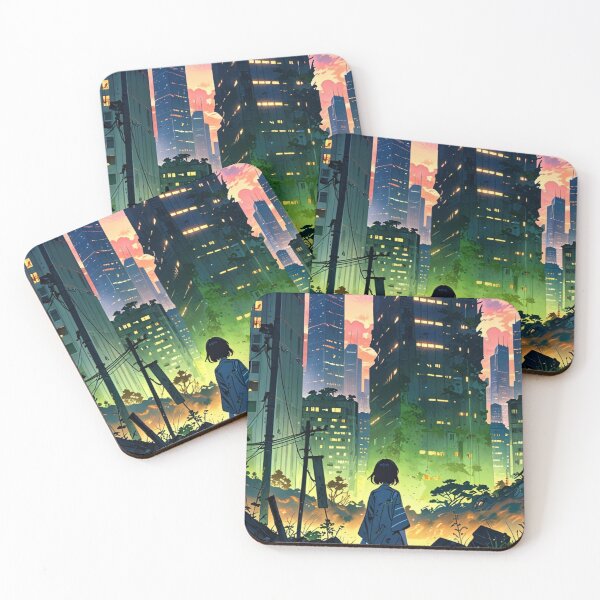 Item preview, In The Ruins Of Neon City designed and sold by TondoMeander.