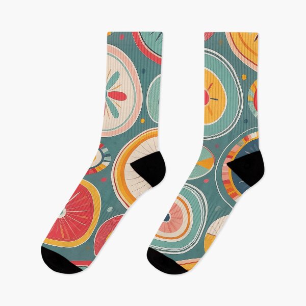 Item preview, A playful medallion pattern design with irregularly shaped, whimsical medallions in bright colors. designed and sold by HEMRO.