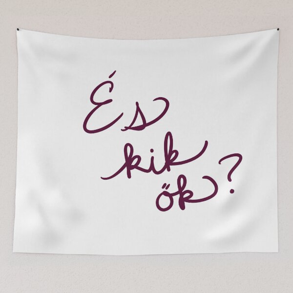 Item preview, And who are they? in Hungarian designed and sold by abeink.