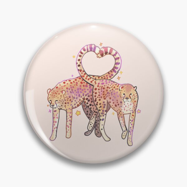 Item preview, Cheetah heart  designed and sold by Mayarartsy.