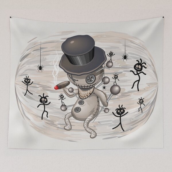Item preview, Voodoo Doll Creepy Cute Dancing Character designed and sold by BluedarkArt.