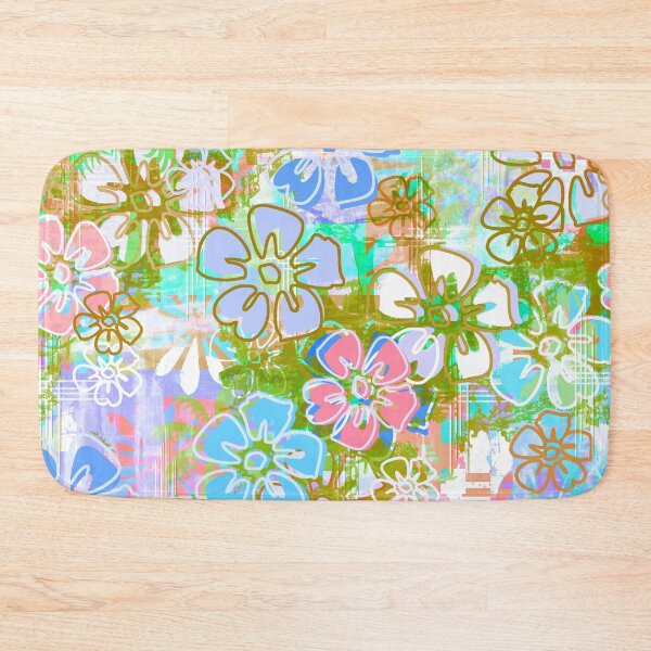 Item preview, Summer Floral Hibiscus Seamless Repeat designed and sold by Sharon Schwalbe.
