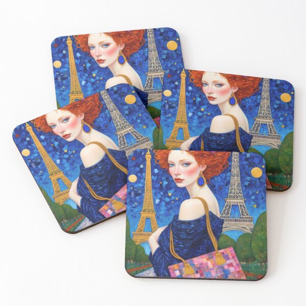 Item preview, Lady Going Paris Art designed and sold by TheDarkWardrobe.