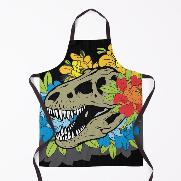 Artikelvorschau, Jurassic World: T-Rex-Schädel mit Wildblumen entworfen und verkauft von induwara27.