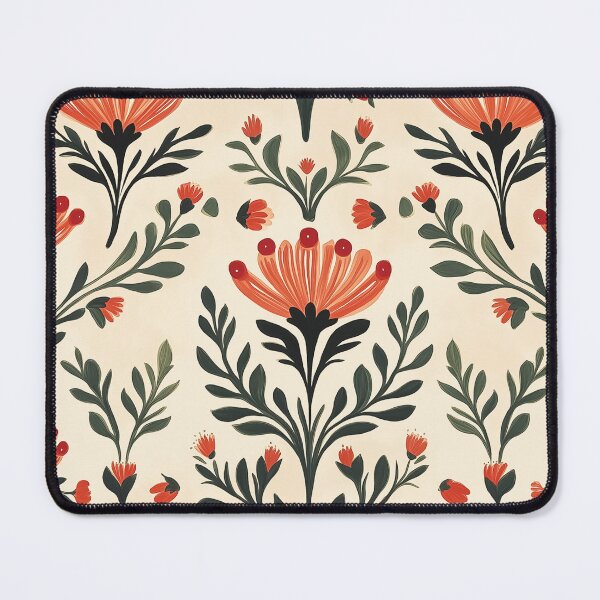 Item preview, A pattern design of Indian Paintbrush flowers. designed and sold by HEMRO.