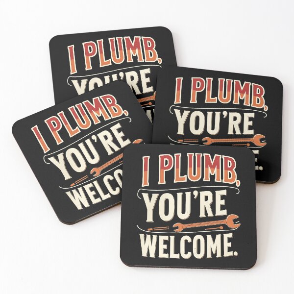Item preview, I Plumb, You're Welcome Plumber Dad designed and sold by DomTeesHaven.