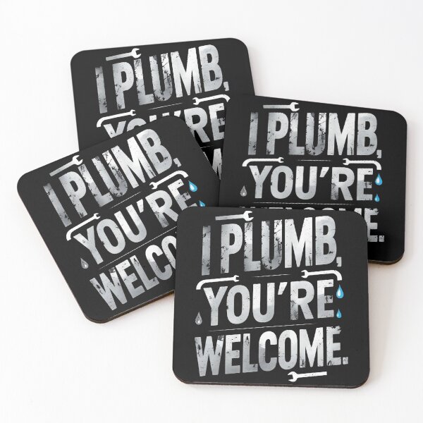 Item preview, I Plumb, You're Welcome Plumber Dad designed and sold by DomTeesHaven.