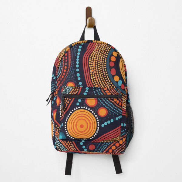 Item preview, An abstract pattern design inspired by Aboriginal dot painting, using colorful dot clusters. designed and sold by HEMRO.