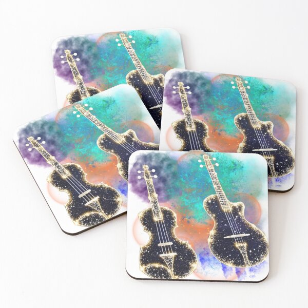 Item preview, Constellation Guitar & Celestial Violin Art designed and sold by ChenEngEng.