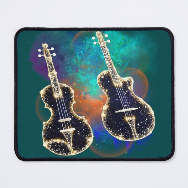 Item preview, Constellation Guitar & Celestial Violin Art designed and sold by ChenEngEng.