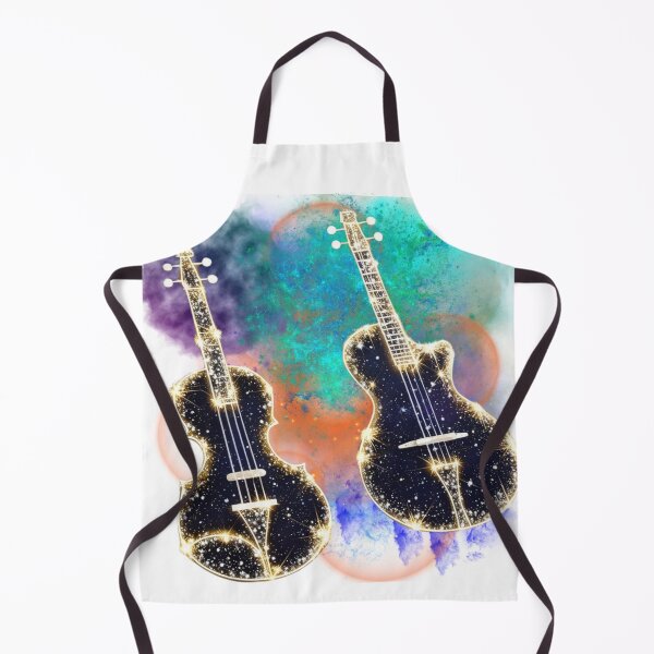 Item preview, Constellation Guitar & Celestial Violin Art designed and sold by ChenEngEng.