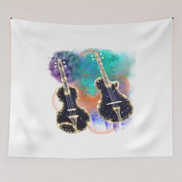 Item preview, Constellation Guitar & Celestial Violin Art designed and sold by ChenEngEng.
