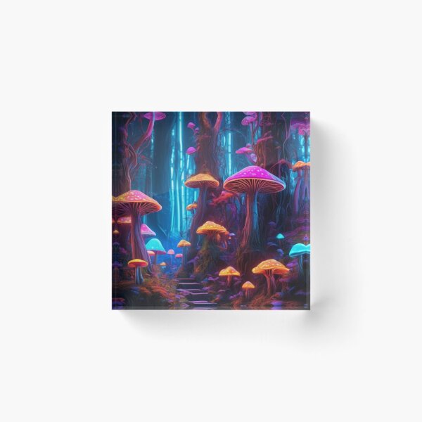 Item preview, Land of Mushrooms designed and sold by TheHuskyHouse.