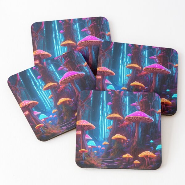 Item preview, Land of Mushrooms designed and sold by TheHuskyHouse.