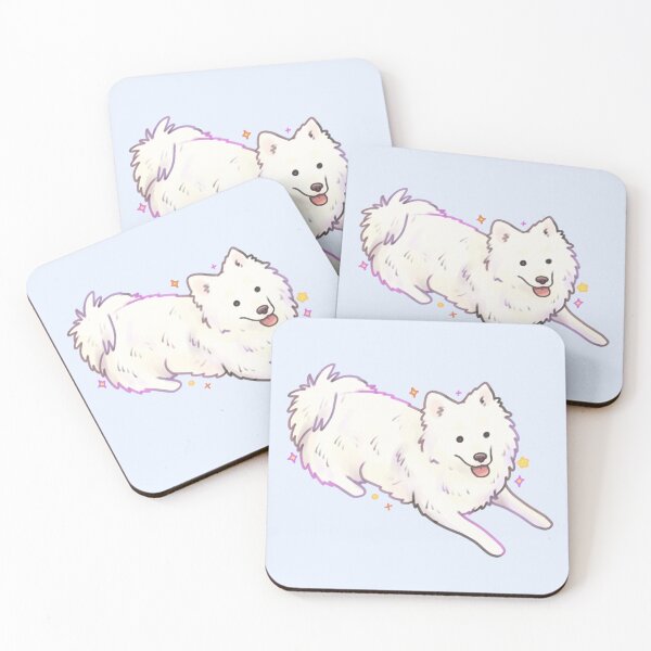 Item preview, Cute American Eskimo Dog designed and sold by Mayarartsy.
