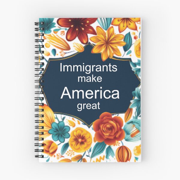 Item preview, immigrants make america great designed and sold by PersoPrints.