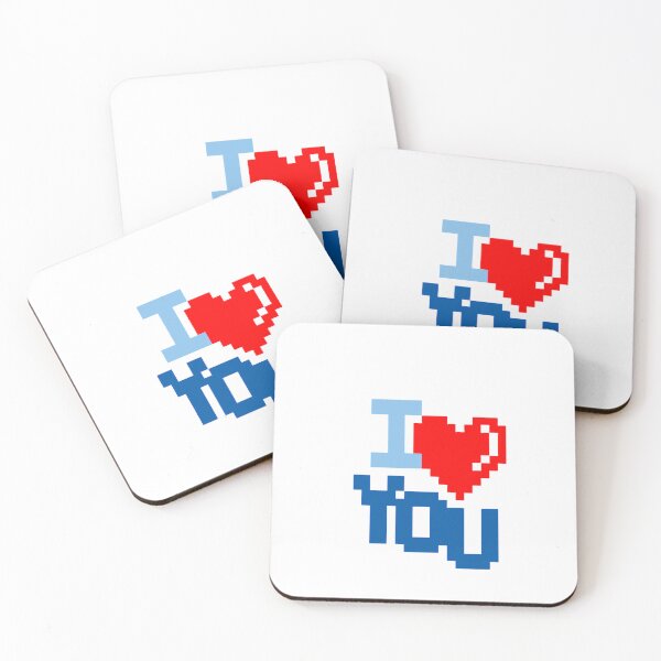 Item preview, Pixel Art 'I Love You' Design designed and sold by K1llexx.