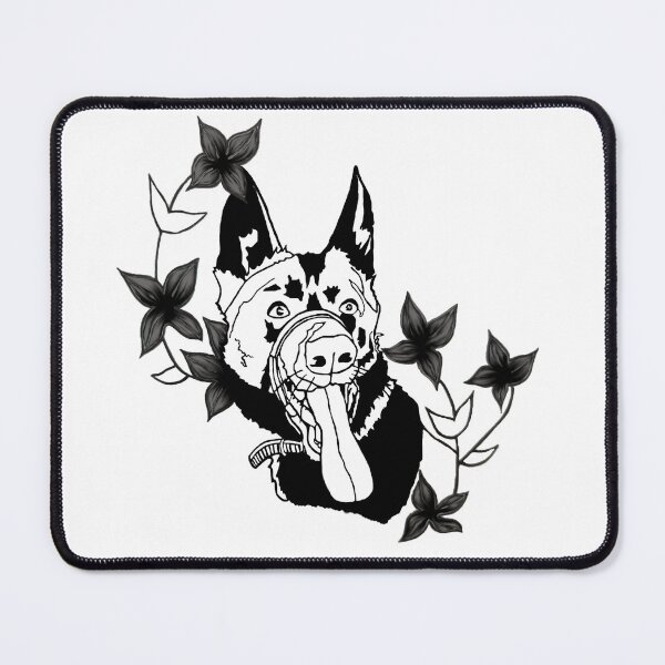 Item preview, Stylised German Shepherd dog designed and sold by AmJadeCreates.