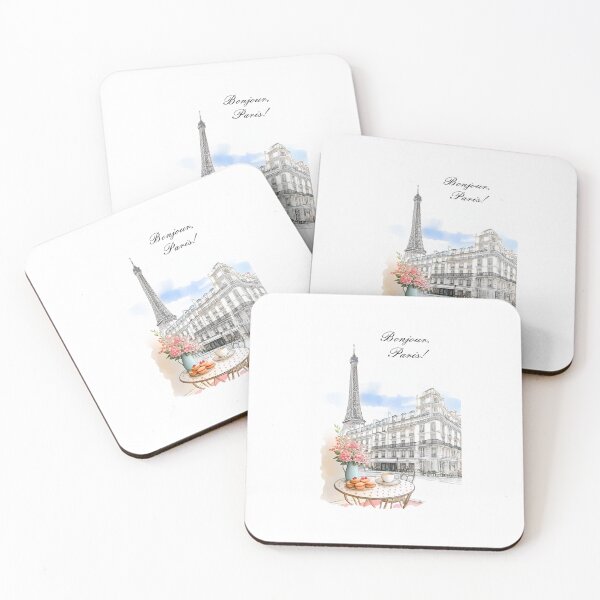 Item preview, Bonjour Paris designed and sold by Ramona-Gliga.
