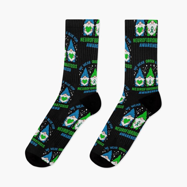 Item preview, We Wear Green & Blue for Neurofibromatosis Awareness designed and sold by tmerchtrends.