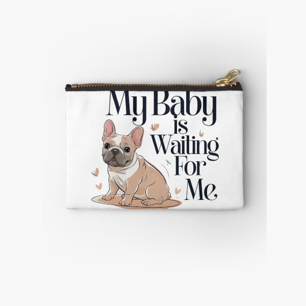 Item preview, cute text french bulldog designed and sold by VividTrails.