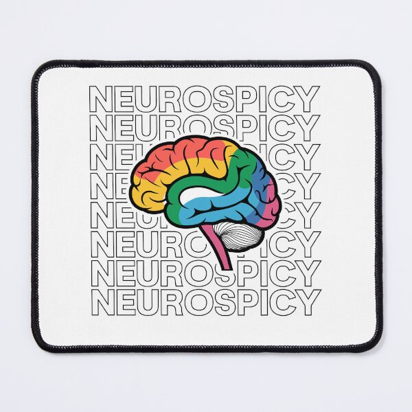 Item preview, Neurospicy – Embracing the Unique Mind designed and sold by tmerchtrends.