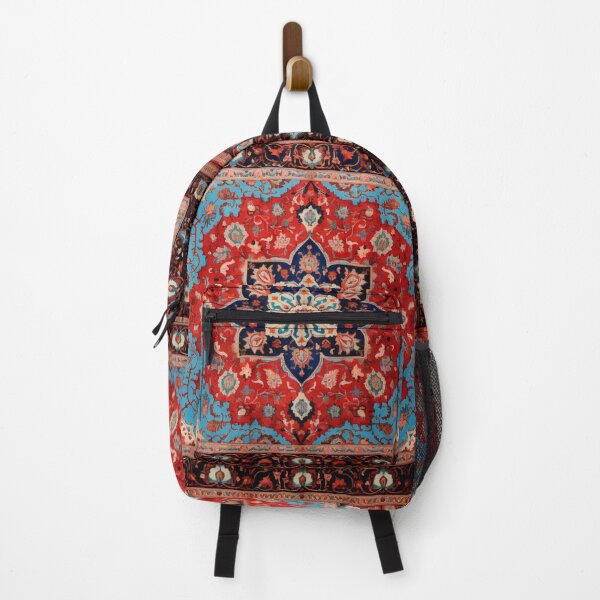 Item preview, Red Light Blue Oriental Persian Wonderful Rug designed and sold by GrinGalore.
