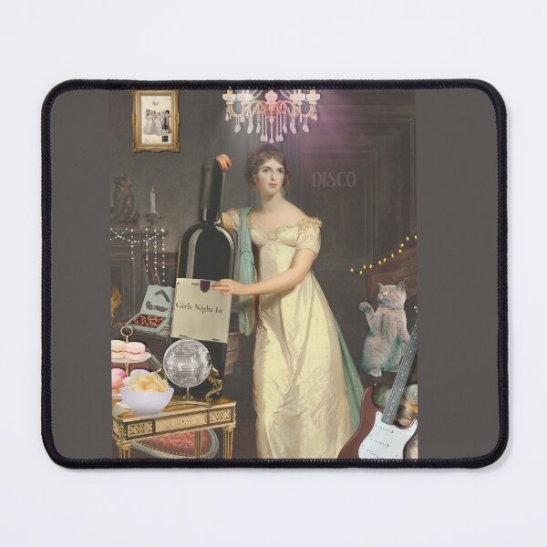 Item preview, Girls Night In (vintage woman and wine) designed and sold by  Designs by Nikki-Louise.