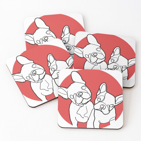 Item preview, French Bulldog Line One Art designed and sold by hemp3x.