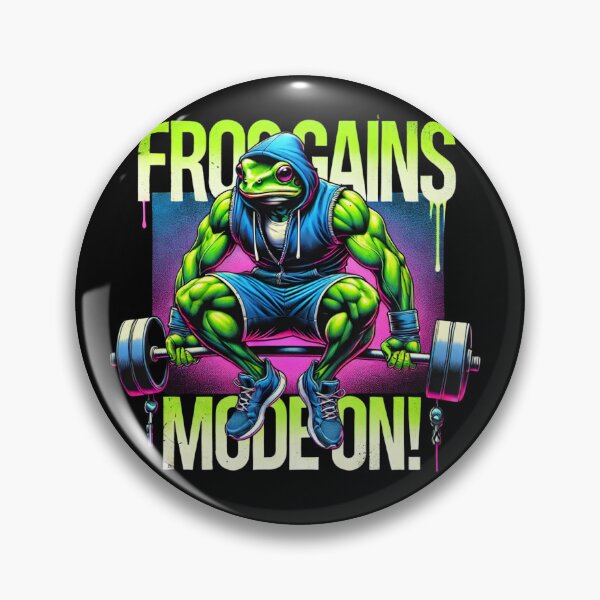 Item preview, Muscle Frog - Unbeatable Strength designed and sold by ATOTI.