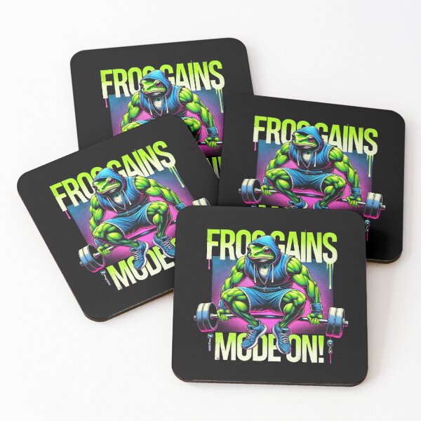 Item preview, Muscle Frog - Unbeatable Strength designed and sold by ATOTI.