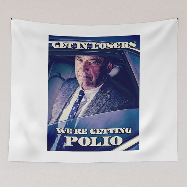Item preview, Get in losers, we’re getting polio designed and sold by Signs for Dark Times.