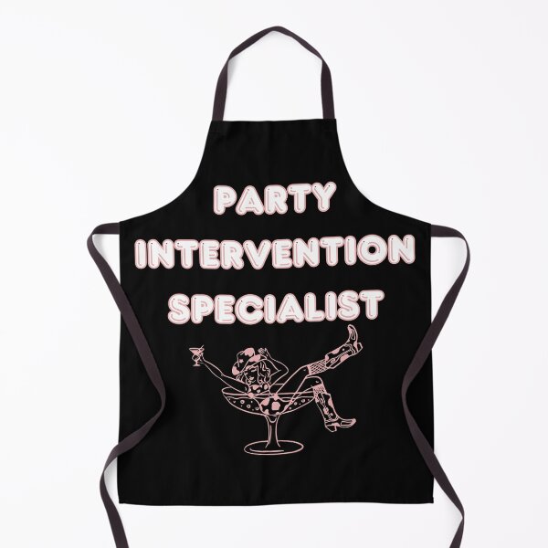 Item preview, Party Intervention Specialist Funny Drinking Design designed and sold by IceBathDESIGNS.