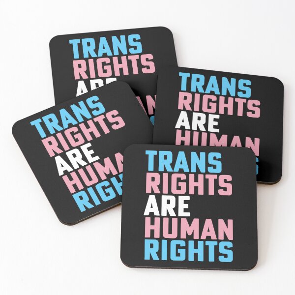 Item preview, Los derechos trans son derechos humanos Orgullo transgénero LGBTQ designed and sold by House Sparrow.
