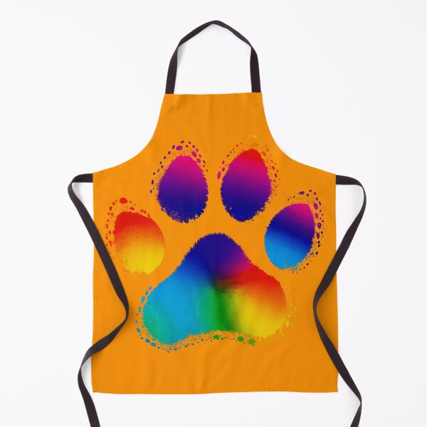 Item preview, Colorful Wolf Footprint - Illustration designed and sold by AD-Digital-Art.