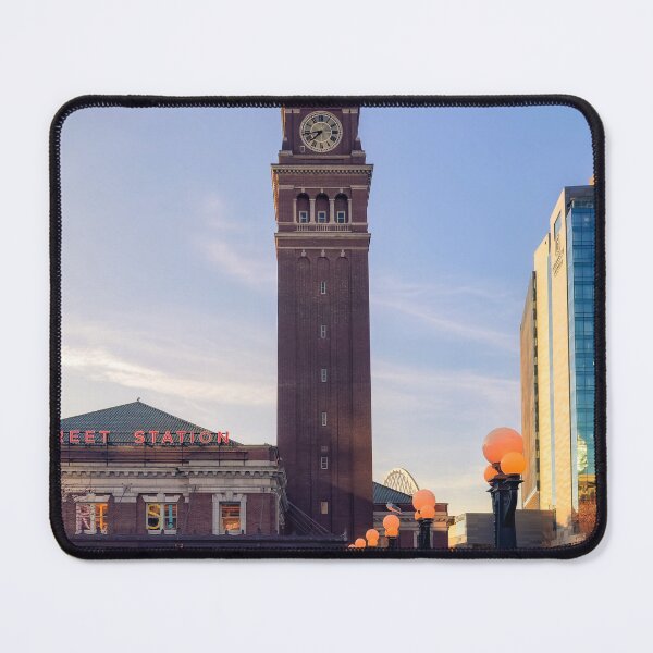 Item preview, Seattle Train Station Clock Tower designed and sold by jvnimages.