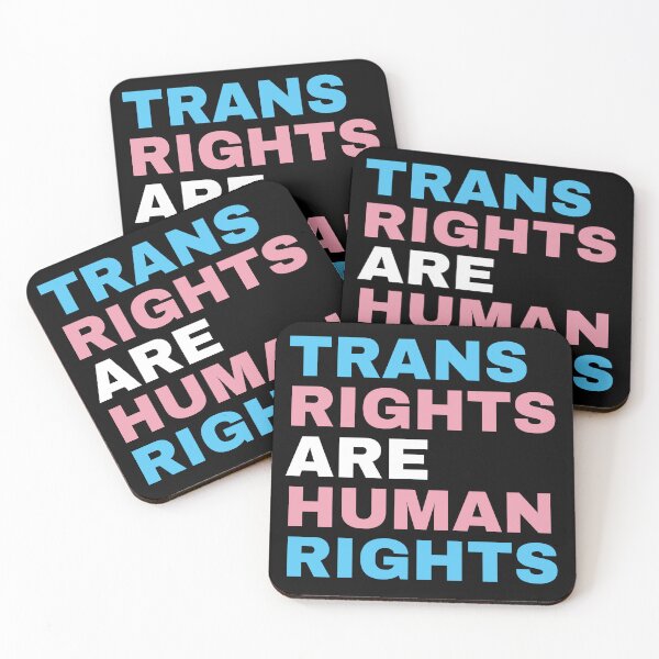 Item preview, Los derechos trans son derechos humanos Orgullo transgénero LGBTQ designed and sold by House Sparrow.
