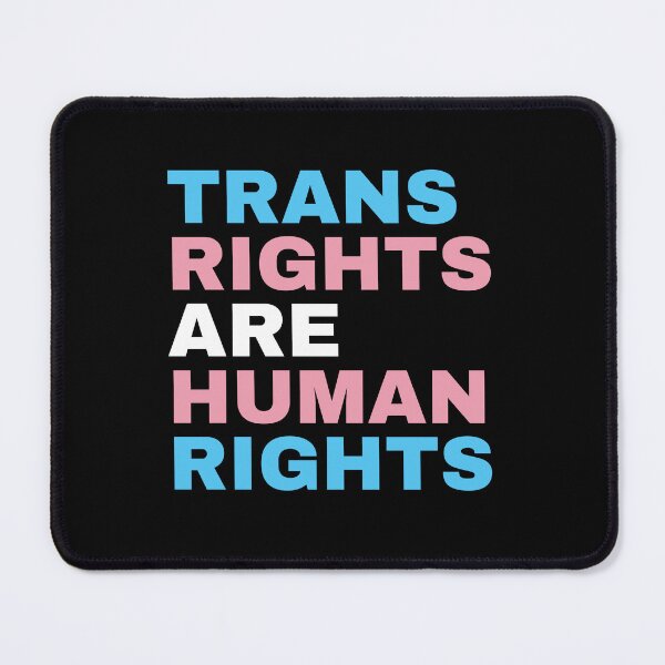 Item preview, Trans Right are Human Rights Transgender LGBTQ Pride designed and sold by House Sparrow.