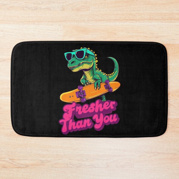 Item preview, fresher than you, Dino With Sunglasses  and  Skateboard designed and sold by Mr-wow.