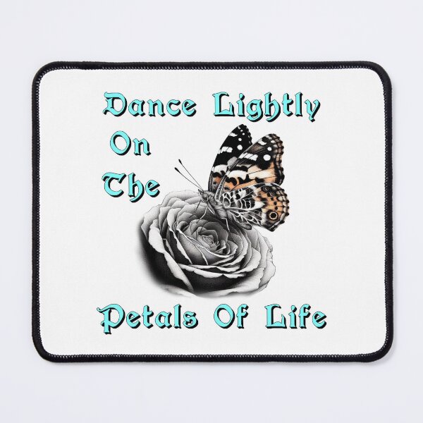 Item preview, Dance Lightly On The Petals Of Life - A Delicate Butterfly On A Rose In Full Bloom. designed and sold by Oaks Creations.