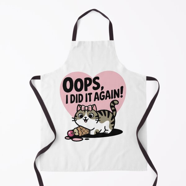 Item preview, OOP, I DID IT AGAIN! designed and sold by bosilvercat.