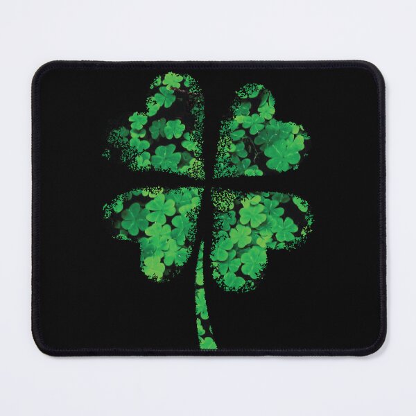 Item preview, Love Heart Four Leaf Clover Irish Lucky Shamrocks designed and sold by Faiza Styles.